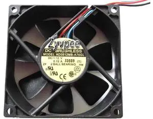 for adda 80*25mm AD0812MB-A76GL 12V 0.13A 3 wires 3 pins 80mm cpu cooling fan for adda 80*25mm AD0812MB-A76GL 12V 0.13A 3 wires 3 pins 80mm cpu cooling fan