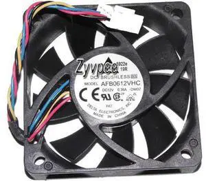 for 60MM CPU Cooling 6015 Zyvpee AFB0612VHC 12V 0.36A 4 Wires 4 Pins Case Fan 60*15mm for 60MM CPU Cooling 6015 Zyvpee AFB0612VHC 12V 0.36A 4 Wires 4 Pins Case Fan 60*15mm