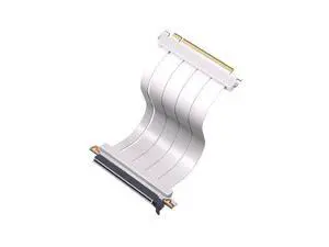 20cm White Straight PCIe 5.0 X16 Riser Cable, 128GB/s High Bandwidth GPU Extension Cord, Vertical GPU Mount Cable Compatible with RTX 50/40 & RX 9000/7000 Series, Backward PCIe 4.0/3.0 20cm White Straight PCIe 5.0 X16 Riser Cable, 128GB/s High Bandwidth GPU Extension Cord, Vertical GPU Mount Cable Compatible with RTX 50/40 & RX 9000/7000 Series, Backward PCIe 4.0/3.0