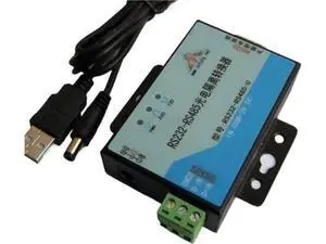 RS232 to RS485 Data Converter, Optical Isolation, USB 5V Power Supply, with USB Power Cable & RS232 Cable RS232 to RS485 Data Converter, Optical Isolation, USB 5V Power Supply, with USB Power Cable & RS232 Cable