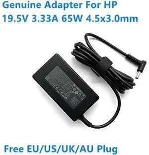 65W AC Adapter Charger, 19.5V 3.33A TPN-DA17 TPN-LA16 Replacement Power Supply for HP Laptop 65W AC Adapter Charger, 19.5V 3.33A TPN-DA17 TPN-LA16 Replacement Power Supply for HP Laptop