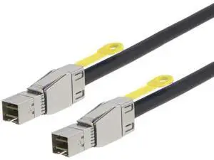 Mini SAS Cable SFF-8644 to SFF-8644 Straight to Straight, High Speed 17FT Data Transfer Cable for SAS RAID Controller Backplane Server Storage Mini SAS Cable SFF-8644 to SFF-8644 Straight to Straight, High Speed 17FT Data Transfer Cable for SAS RAID Controller Backplane Server Storage