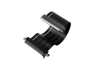 30cm Straight PCIe 5.0 X16 Riser Cable, 128GB/s High Bandwidth Black GPU Extension Cord, Vertical Mount Compatible with RTX 50/40 Series & RX 9000/7000 GPUs, Backward PCIe 4.0 / 3.0 Compatible 30cm Straight PCIe 5.0 X16 Riser Cable, 128GB/s High Bandwidth Black GPU Extension Cord, Vertical Mount Compatible with RTX 50/40 Series & RX 9000/7000 GPUs, Backward PCIe 4.0 / 3.0 Compatible