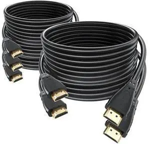 10FT HDMI 2.0 Cable 5-Pack 4K@60Hz High Speed Male-to-Male Cord CL3 Rated ARC for Soundbar Laptop Monitor PS5 PS4 Xbox One Fire TV 10FT HDMI 2.0 Cable 5-Pack 4K@60Hz High Speed Male-to-Male Cord CL3 Rated ARC for Soundbar Laptop Monitor PS5 PS4 Xbox One Fire TV