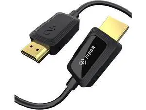 FIBBR 33ft 8K Fiber Optic HDMI 2.1 Cable, 48Gbps High Speed Directional HDMI Cord, 8K@60Hz 4K@120Hz Dynamic HDR eARC HDCP 2.3, Compatible with LG Samsung Sony TV PS5 Blu-ray Player FIBBR 33ft 8K Fiber Optic HDMI 2.1 Cable, 48Gbps High Speed Directional HDMI Cord, 8K@60Hz 4K@120Hz Dynamic HDR eARC HDCP 2.3, Compatible with LG Samsung Sony TV PS5 Blu-ray Player