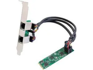 Dual 2.5 Gigabit M.2 M+B Key Ethernet Network Expansion Card Dual 2.5 Gigabit M.2 M+B Key Ethernet Network Expansion Card