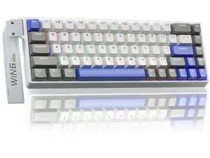 WIN68 HE MAX 60% Compact Wired Hall Effect Gaming Keyboard, Magnetic Switch Keyboard Adjustable Actuation Fast Trigger 8KHz Polling Rate RGB Backlit Mechanical Keyboard WIN68 HE MAX 60% Compact Wired Hall Effect Gaming Keyboard, Magnetic Switch Keyboard Adjustable Actuation Fast Trigger 8KHz Polling Rate RGB Backlit Mechanical Keyboard