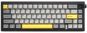 AJAZZ AK650 65% Wireless Mechanical Keyboard Smart Display Rotary Knob Tri Mode BT 2.4G USB-C Hot Swappable Flying Fish Switch PBT Keycaps RGB Gaming Keyboard Compatible with Windows Mac Black AJAZZ AK650 65% Wireless Mechanical Keyboard Smart Display Rotary Knob Tri Mode BT 2.4G USB-C Hot Swappable Flying Fish Switch PBT Keycaps RGB Gaming Keyboard Compatible with Windows Mac Black