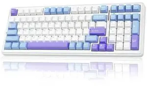 F99 Tri-Mode Wireless Mechanical Keyboard, BT5.0/2.4G/USB-C Hot Swappable Gasket Gaming Keyboard with Pre-lubed Linear Switch RGB Backlit Compatible with PC Tablet Xbox PS4 PS5 F99 Tri-Mode Wireless Mechanical Keyboard, BT5.0/2.4G/USB-C Hot Swappable Gasket Gaming Keyboard with Pre-lubed Linear Switch RGB Backlit Compatible with PC Tablet Xbox PS4 PS5