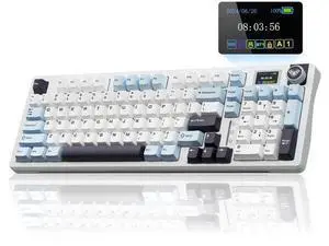 S98 Pro Wireless Mechanical Keyboard With Smart Display Knob Tri Mode BT5.0 2.4G USB C Hot Swappable Linear Switch RGB Gaming Keyboard For Laptop Desktop Phone Game Console S98 Pro Wireless Mechanical Keyboard With Smart Display Knob Tri Mode BT5.0 2.4G USB C Hot Swappable Linear Switch RGB Gaming Keyboard For Laptop Desktop Phone Game Console