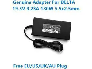 180W Delta AC Charger, 19.5V 9.23A / 20V 9A ADP-180TB F ADP-180TB H, 5.5x2.5mm AC Adapter Power Supply for MSI GS65 GS73 GE72VR Gaming Laptop 180W Delta AC Charger, 19.5V 9.23A / 20V 9A ADP-180TB F ADP-180TB H, 5.5x2.5mm AC Adapter Power Supply for MSI GS65 GS73 GE72VR Gaming Laptop