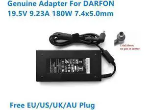 180W Laptop AC Charger, 19.5V 9.23A BAA81950 ADP-180MB K Power Supply Adapter Compatible with DARFON, MSI GE75 GE63 GL73 GP63 GF65 8RE 180W Laptop AC Charger, 19.5V 9.23A BAA81950 ADP-180MB K Power Supply Adapter Compatible with DARFON, MSI GE75 GE63 GL73 GP63 GF65 8RE