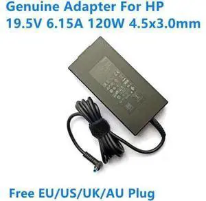 120W 19.5V 6.15A AC Adapter, Replacement for HP TPN-LA18 TPN-CA19 TPN-DA19 Laptop Power Supply Charger 120W 19.5V 6.15A AC Adapter, Replacement for HP TPN-LA18 TPN-CA19 TPN-DA19 Laptop Power Supply Charger