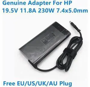 230W 19.5V 11.8A AC Adapter, TPN-DA12 TPN-LA10 Laptop Charger Replacement for HP OMEN 17 L38011-003 925141-850 Power Supply 230W 19.5V 11.8A AC Adapter, TPN-DA12 TPN-LA10 Laptop Charger Replacement for HP OMEN 17 L38011-003 925141-850 Power Supply