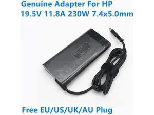 230W AC Adapter 19.5V 11.8A, Replacement for HP TPN-DA12 TPN-LA10 L38011-003 925141-850, Compatible with HP OMEN 17 Laptop Power Supply Charger 230W AC Adapter 19.5V 11.8A, Replacement for HP TPN-DA12 TPN-LA10 L38011-003 925141-850, Compatible with HP OMEN 17 Laptop Power Supply Charger