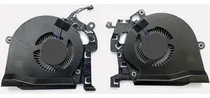 CPU+GPU Cooling Fan replacement for HP ZBook Studio 15 G5 G6 L30894-001 L30895-001 CPU+GPU Cooling Fan replacement for HP ZBook Studio 15 G5 G6 L30894-001 L30895-001