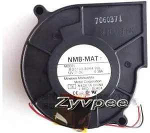 for Original NMB BG0703-B044-00L DC 12V 0.38A 3 wires 3 pins 7CM blower turbo cooling fan for Original NMB BG0703-B044-00L DC 12V 0.38A 3 wires 3 pins 7CM blower turbo cooling fan