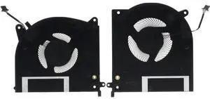 New DC 5V 0.5A CPU+GPU Cooling Fan Compatible with Dell Alienware M17 (R2) N18E 2019 New DC 5V 0.5A CPU+GPU Cooling Fan Compatible with Dell Alienware M17 (R2) N18E 2019
