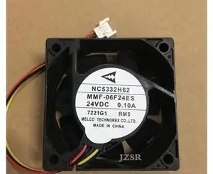 for 60mm MMF-06F24ES RM5 NC5332H62 DC 24V 0.10A Inverter Cooling Fan for 60mm MMF-06F24ES RM5 NC5332H62 DC 24V 0.10A Inverter Cooling Fan