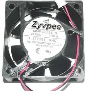 for MMF-06F24ES RND 24V 0.1A 2 wires 2 pins 60mm inverter fan for abb plc fanuc for MMF-06F24ES RND 24V 0.1A 2 wires 2 pins 60mm inverter fan for abb plc fanuc