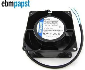 for Ebmpapst 80*38MM 8556N AC 230V IP20 Class F 2 Wires all-metal high temperature resistance Axial Fan for Ebmpapst 80*38MM 8556N AC 230V IP20 Class F 2 Wires all-metal high temperature resistance Axial Fan