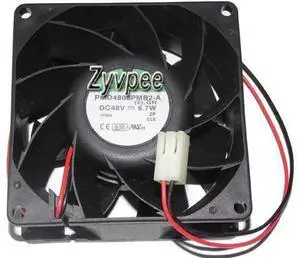 for Sunon 80mm PMD4808PMB2-A 48V 6.7W 2 wires 2 pins inverter power cooling fan for Sunon 80mm PMD4808PMB2-A 48V 6.7W 2 wires 2 pins inverter power cooling fan