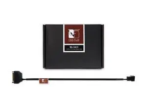 Noctua NA-SAC5, S-ATA to 4-Pin Fan Power Adaptor Cable (Black) Noctua NA-SAC5, S-ATA to 4-Pin Fan Power Adaptor Cable (Black)