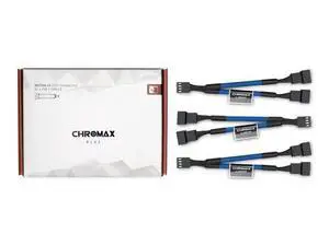 Noctua NA-SYC1 chromax.blue, 4-Pin Y-Cables (Blue) Noctua NA-SYC1 chromax.blue, 4-Pin Y-Cables (Blue)