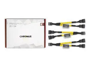 Noctua NA-SYC1 chromax.yellow, 4-Pin Y-Cables (Yellow) Noctua NA-SYC1 chromax.yellow, 4-Pin Y-Cables (Yellow)