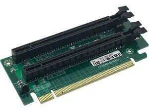 PCI-Express 16x Riser Card 2 Slot 270-Degree R-Angle Riser Adapter, 2U Card for E5 Two-Way Server, RS44SR-2(210) PCI-Express 16x Riser Card 2 Slot 270-Degree R-Angle Riser Adapter, 2U Card for E5 Two-Way Server, RS44SR-2(210)