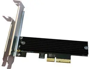 PCIe NVMe Adapter Card with Heat Sink, x4 Interface Fits in x8/x16 Slots, Converts M.2 SSD to PCIe 4.0/3.0 for Desktop PCIe NVMe Adapter Card with Heat Sink, x4 Interface Fits in x8/x16 Slots, Converts M.2 SSD to PCIe 4.0/3.0 for Desktop