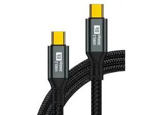 USB 4 Cable for Thunderbolt 4 Cable 6.6ft, USB C Thunderbolt Cables USB 4 Cable for Thunderbolt 4 Cable 6.6ft, USB C Thunderbolt Cables