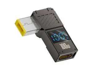 USB C to DC Adapter \u2013 GaN Charger Adapter Cable, Connector Tip to USB-C for Laptops (Travel Plug Adapter, ThinkPad Square Port) USB C to DC Adapter \u2013 GaN Charger Adapter Cable, Connector Tip to USB-C for Laptops (Travel Plug Adapter, ThinkPad Square Port)