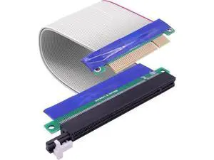 PCI-E 8X to 16X Slot Riser Card Adapter PCI Express 8X to 16x Riser Card Converter Extension Cable for Graphics SSD RAID Cards etc-19cm PCI-E 8X to 16X Slot Riser Card Adapter PCI Express 8X to 16x Riser Card Converter Extension Cable for Graphics SSD RAID Cards etc-19cm