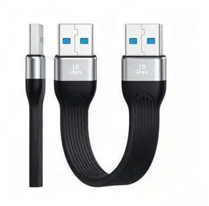 Short USB to USB Cable 5inch,10Gbps Type A Male to Male Cord Short USB to USB Cable 5inch,10Gbps Type A Male to Male Cord