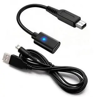 2 Pack USB C Charging Cable Adapter for 3DS/3DS XL/3DS LL/2DS/DSi/DSi XL/2DS XL/New 2DS LL (USB+Type C Cord, Black) 2 Pack USB C Charging Cable Adapter for 3DS/3DS XL/3DS LL/2DS/DSi/DSi XL/2DS XL/New 2DS LL (USB+Type C Cord, Black)