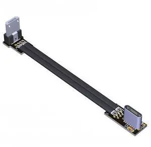 USB 2.0 Type-C Male to Micro-B Male OTG Flat Cable (15cm, T2G-W3R) USB 2.0 Type-C Male to Micro-B Male OTG Flat Cable (15cm, T2G-W3R)