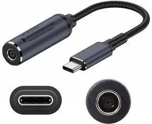 4.5mm Laptop Charging Adapter Female DC 4.5 x 3.0mm to Male Type C for H-P 65W USB-C Laptop Charger 4.5mm Laptop Charging Adapter Female DC 4.5 x 3.0mm to Male Type C for H-P 65W USB-C Laptop Charger