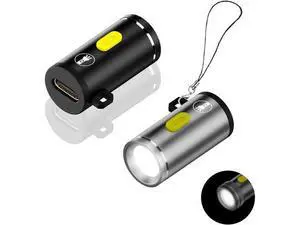 USB C Mini Glare Torch USB Type C Emergency Llluminated Lamp, 5V 1W, Aluminium Alloy, Shell with Keychain Lanyard, for Camping Outdoor, 2Pcs USB C Mini Glare Torch USB Type C Emergency Llluminated Lamp, 5V 1W, Aluminium Alloy, Shell with Keychain Lanyard, for Camping Outdoor, 2Pcs