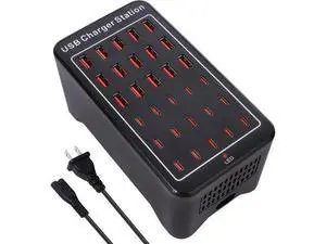 AUTYUE 150W(30A) (15 USB A + 15 USB C) USB Charging Station, 30-Port USB C Charger Block, Multiple Desktop/Wall Fast Charger with Intelligent Protection Compatible with i-Phone, Tablets, Smartphones AUTYUE 150W(30A) (15 USB A + 15 USB C) USB Charging Station, 30-Port USB C Charger Block, Multiple Desktop/Wall Fast Charger with Intelligent Protection Compatible with i-Phone, Tablets, Smartphones