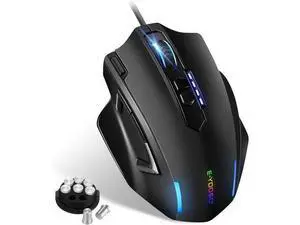Hitoor Large RGB Gaming Mouse Wired, 12400 DPI Wired Gamer Mouse with 6 Side Buttons & 7 Backlit Modes, Computer Gaming Mice, USB Wired Gaming Mouse for PC/Mac and Laptop - Black giyqxHw Hitoor Large RGB Gaming Mouse Wired, 12400 DPI Wired Gamer Mouse with 6 Side Buttons & 7 Backlit Modes, Computer Gaming Mice, USB Wired Gaming Mouse for PC/Mac and Laptop - Black giyqxHw