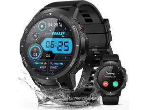 Hitoor Smart Watch for Men- Bluetooth Call, Military Smartwatch Waterproof Fitness Sleep Tracker Watch with/Heart Rate/Blood Pressure Monitor/110 Sports Modes, Smart Watch for IOS Android Phones Hitoor Smart Watch for Men- Bluetooth Call, Military Smartwatch Waterproof Fitness Sleep Tracker Watch with/Heart Rate/Blood Pressure Monitor/110 Sports Modes, Smart Watch for IOS Android Phones