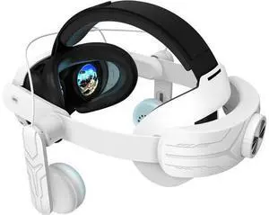 Headphones Head Strap Compatible with Meta Quest 3 Accessories, Comfort On-Ear Audio Elite Strap Replacement for Enhanced Sound Effects and Increased Immersion in VR | Head Strap Included giyqxHw Headphones Head Strap Compatible with Meta Quest 3 Accessories, Comfort On-Ear Audio Elite Strap Replacement for Enhanced Sound Effects and Increased Immersion in VR | Head Strap Included giyqxHw