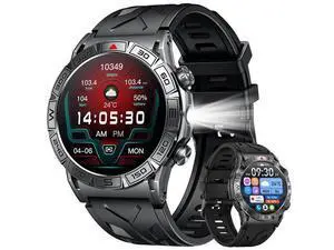 Hitoor Smartwatch for IOS Android Phone Watch: Smart Watch Answer/Make Call with Heart Rate Blood Pressure Pedometer Compass Barometer Sport Fitness Tracker 1.43" AMOLED Waterproof Outdoor Men's Watch Hitoor Smartwatch for IOS Android Phone Watch: Smart Watch Answer/Make Call with Heart Rate Blood Pressure Pedometer Compass Barometer Sport Fitness Tracker 1.43" AMOLED Waterproof Outdoor Men's Watch