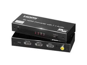 Hitoor 8K@60Hz 4K@120Hz HDMI 2.1 Audio Extractor Splitter with HDMI 7.1CH+Optical SPDIF/Coaxial 5.1CH+3.5mm Jack Audio Out, HDMI Audio Converter Support HDCP 2.3 VRR Compatible with Do-bb-ly Soundbar Hitoor 8K@60Hz 4K@120Hz HDMI 2.1 Audio Extractor Splitter with HDMI 7.1CH+Optical SPDIF/Coaxial 5.1CH+3.5mm Jack Audio Out, HDMI Audio Converter Support HDCP 2.3 VRR Compatible with Do-bb-ly Soundbar