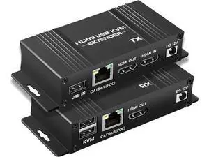 Hitoor 164FT / 50M HDMI KVM USB Extender Over Cat 5e/6/7 Cable, 1080P HDMI Ethernet Extender Balun Transmitter Receiver with Loop Out Function - USB Keyboard Mouse, Single POC Power Supply giyqxHw Hitoor 164FT / 50M HDMI KVM USB Extender Over Cat 5e/6/7 Cable, 1080P HDMI Ethernet Extender Balun Transmitter Receiver with Loop Out Function - USB Keyboard Mouse, Single POC Power Supply giyqxHw