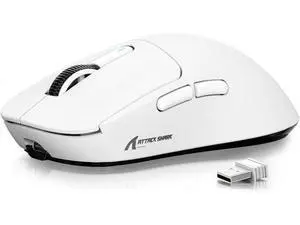 Hitoor Wireless Gaming Mouse, 49g Ergonomic Computer Mouse, Triple Modes PAW3395 26K DPI Optical Sensor, 200h Battery Life, Programmable Buttons, Gaming Accessories for PC/Laptop/Mac (White) Hitoor Wireless Gaming Mouse, 49g Ergonomic Computer Mouse, Triple Modes PAW3395 26K DPI Optical Sensor, 200h Battery Life, Programmable Buttons, Gaming Accessories for PC/Laptop/Mac (White)