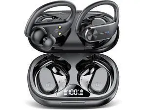 Hitoor Ear buds Wireless Bluetooth Earbuds, Sport Bluetooth 5.3 Headphones with LED Display , 68H Playtime, Powerful Bass Over Ear Earphones with Earhooks IP8 Waterproof for Gym/Running/Workout Hitoor Ear buds Wireless Bluetooth Earbuds, Sport Bluetooth 5.3 Headphones with LED Display , 68H Playtime, Powerful Bass Over Ear Earphones with Earhooks IP8 Waterproof for Gym/Running/Workout