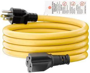 Plugrnad 4 in 1 NEMA 5-15P to 5-15R/ 5-20R/ 6-15R/ 6-20R AC Adapter, 6FT | 12AWG 15 Amp Household AC Plug to 20 Amp T Blade Adapter Cord, 15A 125V to 20A 250V Extension Cable, 6FT Plugrnad 4 in 1 NEMA 5-15P to 5-15R/ 5-20R/ 6-15R/ 6-20R AC Adapter, 6FT | 12AWG 15 Amp Household AC Plug to 20 Amp T Blade Adapter Cord, 15A 125V to 20A 250V Extension Cable, 6FT