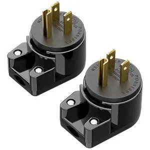 2 Pack Nema 5-15P Adjustable Plug, Plugrand ETL Listed 15A 125V Angled Plug | 90 Degree Right Angle Plug, Nema 5-15P DIY AC Plug,USA 3-Prong Household Right Angle AC Plug, Black ETL Verified 2 Pack Nema 5-15P Adjustable Plug, Plugrand ETL Listed 15A 125V Angled Plug | 90 Degree Right Angle Plug, Nema 5-15P DIY AC Plug,USA 3-Prong Household Right Angle AC Plug, Black ETL Verified